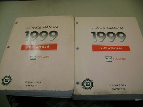 1999 chevrolet corvette repair manuals