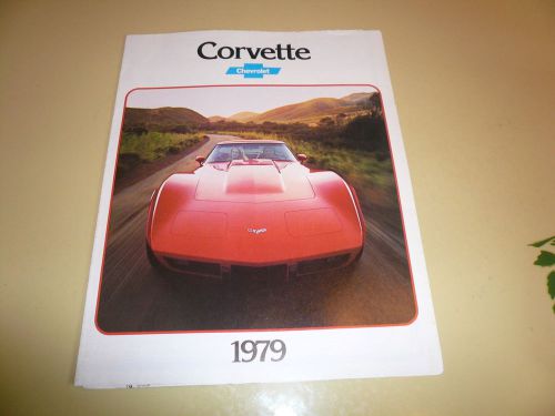 1979 chevrolet corvette sales brochure -  buy one get a second one free