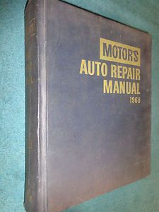 1962-1968 chevy ford olds cadillac &amp; more shop manual 68 67 66 65 64 motors book