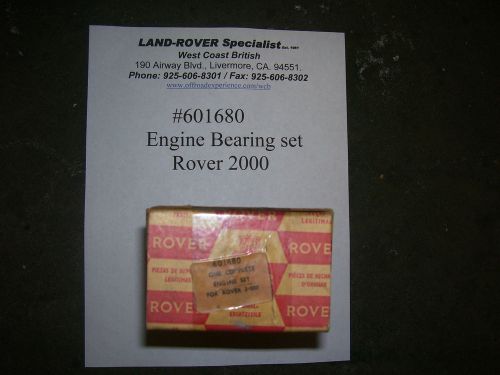 Rover 2000  2000tc engine bearing set (crank) #601680
