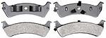 Raybestos sgd667m rear semi metallic pads