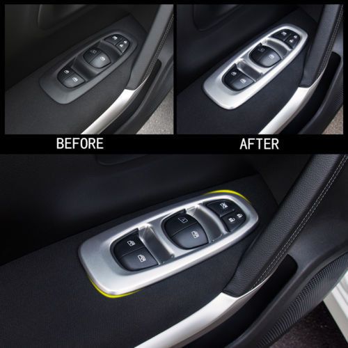 Window switch panel molding cover trim for 2016-2017 renault kadjar new