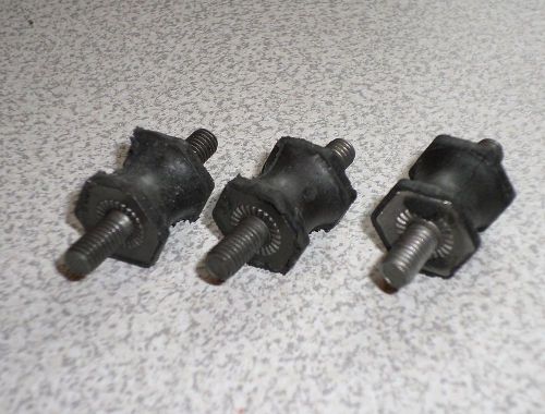 Land rover discovery ii sai secondary air injection pump rubber mounts new (set)