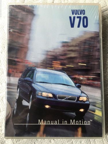 2003 volvo v70 dvd owners manual in motion 03 v 70 new vid70-04b  3.000.10.03