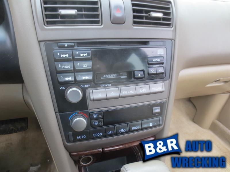 Radio/stereo for 01 infiniti i30 ~ recvr am-fm-stereo-cass-cd bose