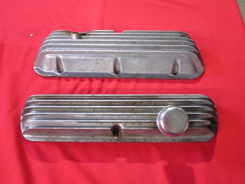 Used cal customs valve covers sbf 289 302 351 mustang galaxie cougar