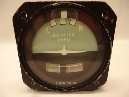 Edo-aire mitchell 52d75-10 turn &amp; bank- used avionics