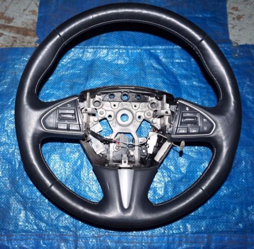 2014-2015 infiniti q50 w/adp cruise control  black steering wheel