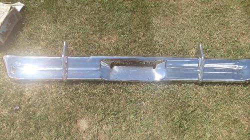 Rare 1962 1963 1964 chevy nova chevy ii rear bumper w/guards gm oem