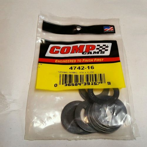 Comp cams 4742-16 spring shim .030 x 1.250 sbc