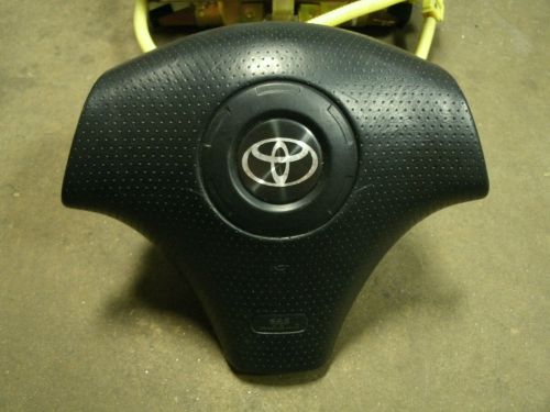 Matrix main front air bag toyota driver/steering airbag 08 07 06 05 04 03 black