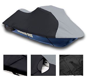 (2) two universal 600 denier jet ski pwc cover covers