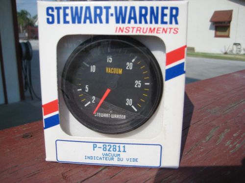 Stewart warner trackforce vacuum gauge,nos,nib.