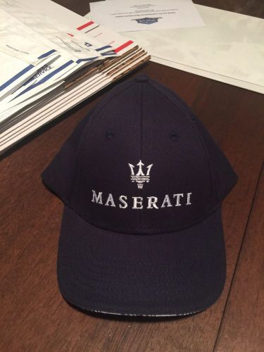 Maserati logo cap