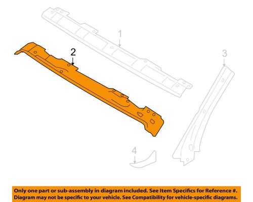 Audi oem 10-16 s5-windshield header 8f0817995c