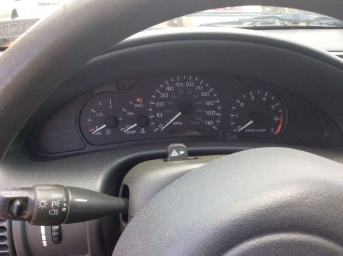 2003 chevrolet cavalier speedometer and gauge cluster