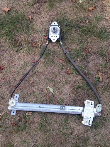 Passenger window manual regulator, jeep wrangler 97-06 tj (full door)