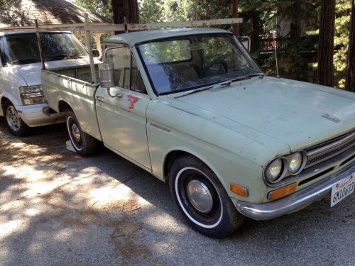 1972 datsun 521 1600 pickup parting out... datsun pl 521 - tu h owners manual