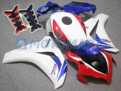 Free tank pad! inj fairing kit for honda cbr1000rr fireblade 08 09 2010 2011 aq