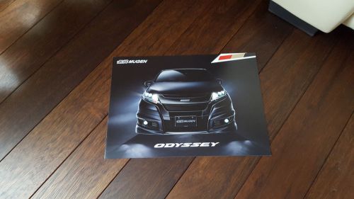 2016 honda odyssey mugen  brochure jdm prospekt catalog rc1 rc2 rc4