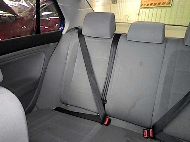 2008 volkswagen jetta rear seat belt & retractor only rh passenger gray