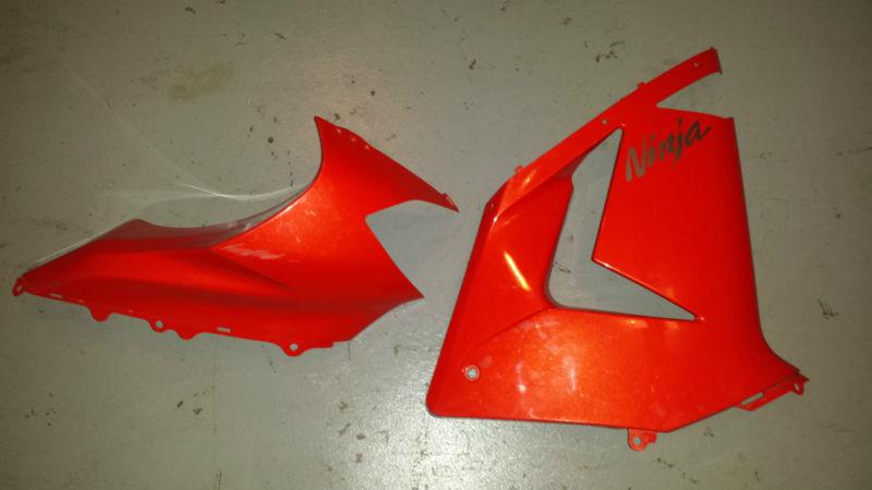 2004 2005 kawasaki zx10r right mid fairing 