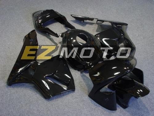 Free brake fluid reservoir! inj fairing for honda cbr 600 rr 03 04 lblk