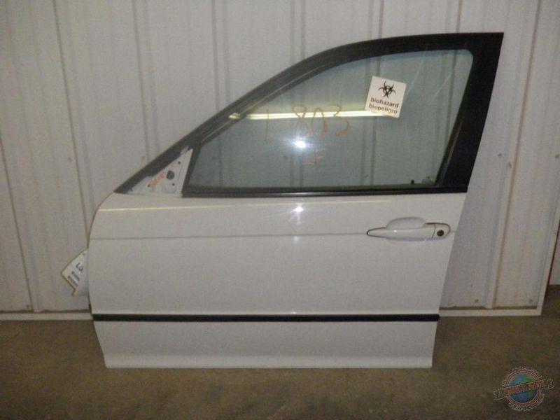 Front door bmw 325i 704667 01 02 03 04 05 assy wht pwr less mirror