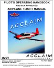 Mooney m20v acclaim ultra pilot operating handbook