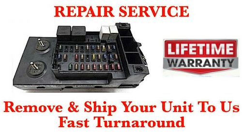 Repair service for yc3t-14a067-ga interior cabin fuse box - ship your unit to us