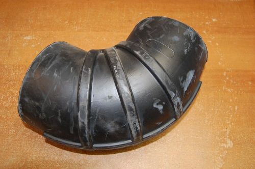 High temp black rubber automotive exhaust elbow 6x6 diameter 90 degree usa made