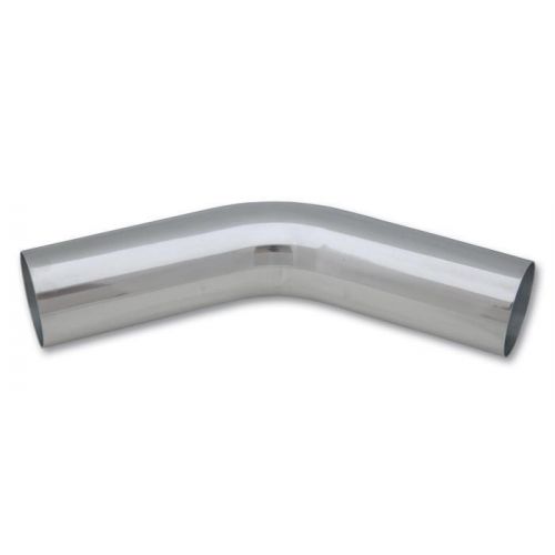 Vibrant 2175 45 degree aluminum bend, 3 inch o.d., polished