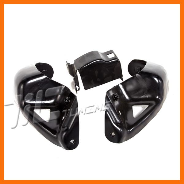 99-02 chevy silverado front bumper brace gm1061102 new 3-piece set center+outers