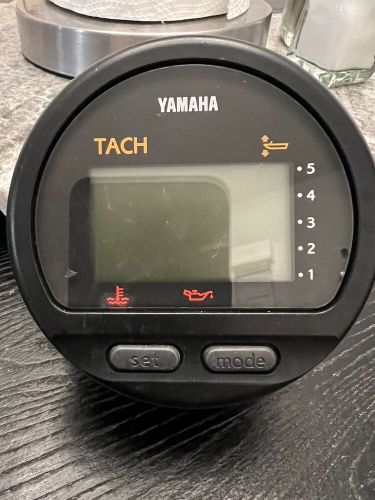 Yamaha tachometer 6y5 lcd display with harness