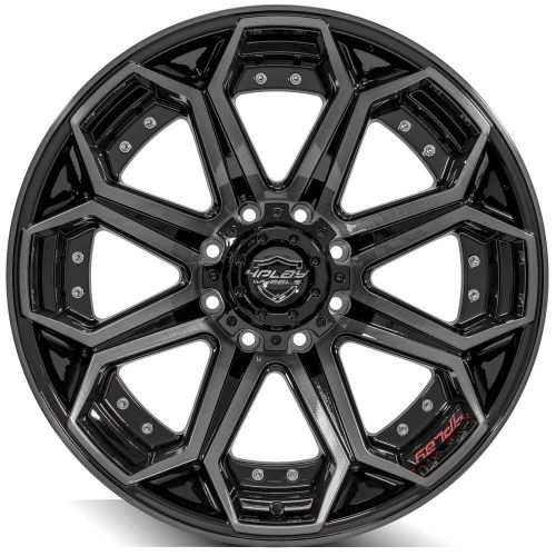 4play 4p80r-22100-8170-24bbt gen2 4p80r 22x10 8x170mm -24et in gloss black