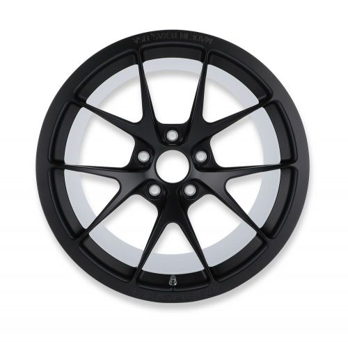 Evo1-c6-813r finspeed evo forged monoblock rear wheel - black