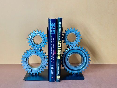 Authentic race gear bookends