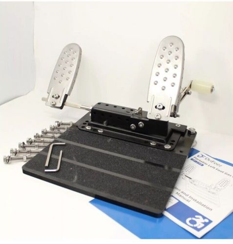 New drifeez left foot accelerator gas pedal portable lfgp drive assist handicap