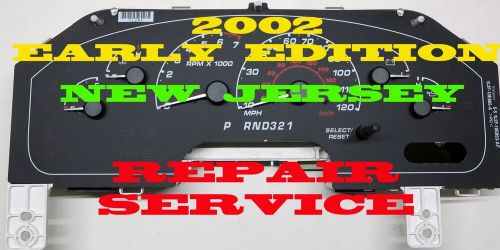 02 2002 ford explorer early production software and odometer calibration service