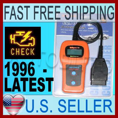 Obd 2 obdii auto scanner check engine reset code reader diagnostic  scan tool