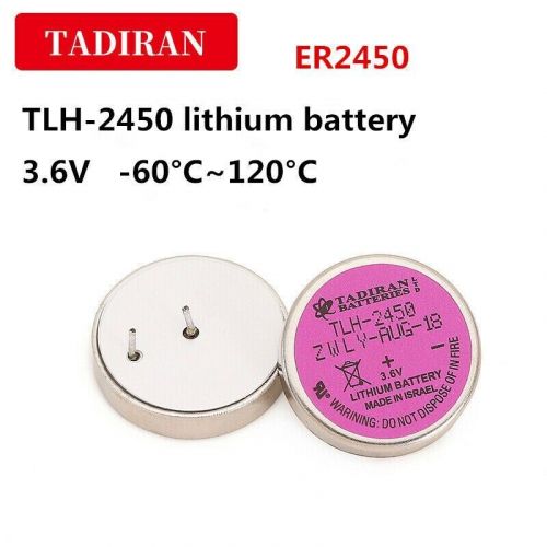 New  tadiran button battery 3.6v tlh-2450 high temperature resistant er2450