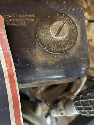 Vintage british seagull outboard motor