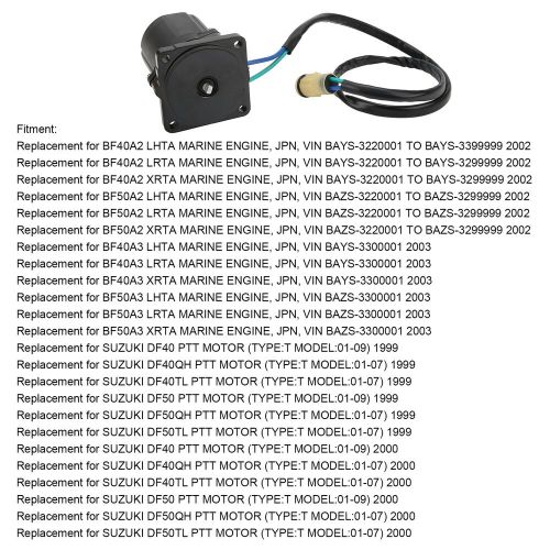 Electrical tilt trim motor 36120‑zv5‑822 for  df40 df40qh df40tl df50 df50