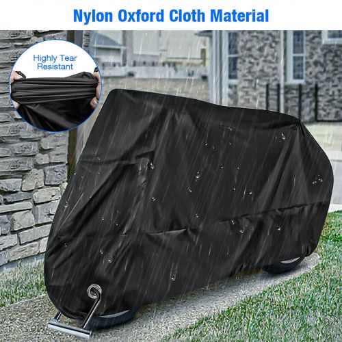 4xl motorcycle cover rain dust uv protector outdoor waterproof fit bike scooter