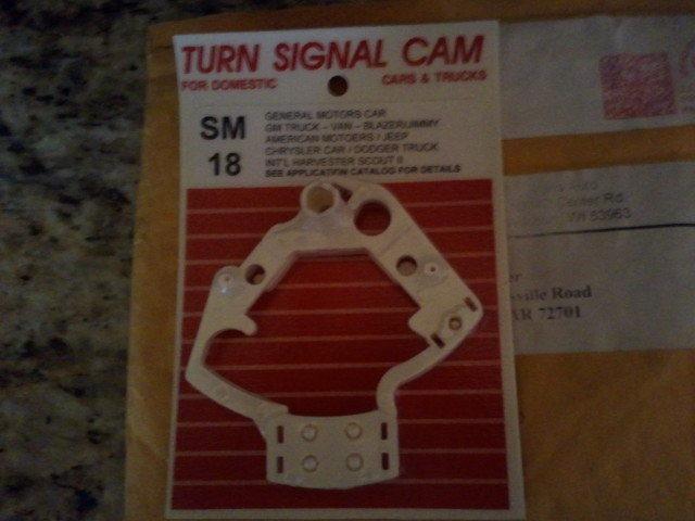 Turn signal cam sm 18 for 1976 gremlin. other makes