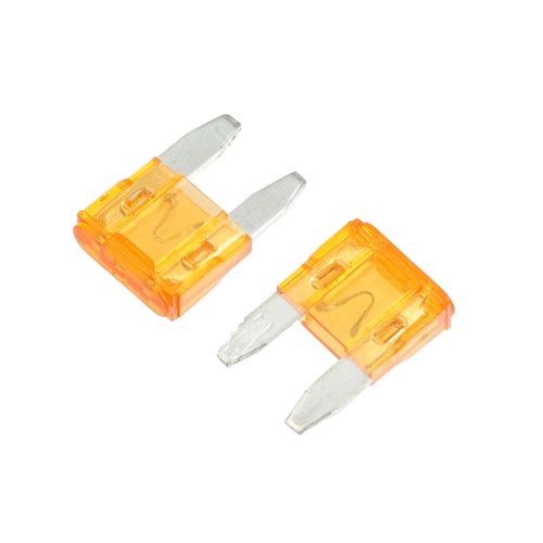 4 set 14 gauge car in line mini blade style inline fuse holders w/ 5a fuses