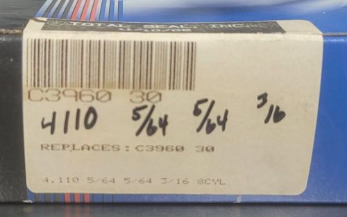 Total seal c3690-30 claimer piston ring set, 4.110 bore 5/64 x 5/64 x 3/16