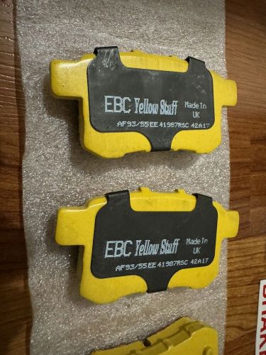 Ebc dp41987r fits acura 09-14 tsx 2.4 yellowstuff rear brake pads