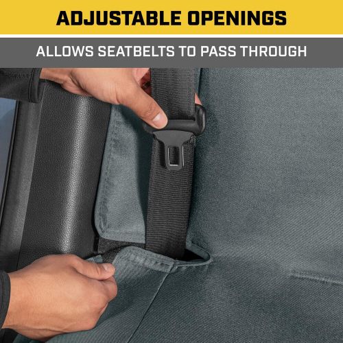 Caterpillar car truck water resist rear bench cover grey bundle for mercedes