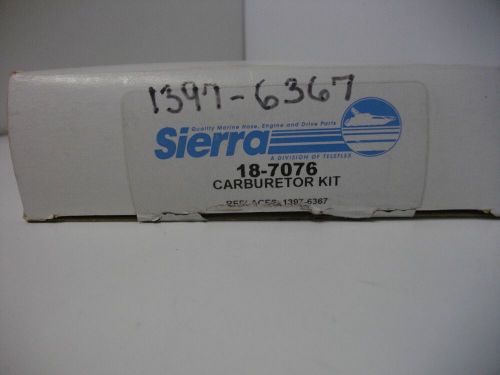 Sierra 18-7076 carburetor repair kit mercruiser 1397-6367